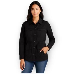 NWT Buffalo David Bitton Women’s Black Shirt Jacket – Size Small